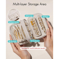 Travel Jewelry Box Storage Bag, Portable Jewelry Pouch, view 4