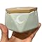 Large Round Ceramic Ashtray - Ornament for Home, Office, Indoor Decor - 4x4x2.5 inch