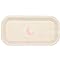 Brando Moon Small Tray - Lightweight Bio Tray - Made from Plants - Eco Friendly Low Carbon Kitchen Tool - Curved Edges and Smooth Surface - Travel Size 8 x 4.1 inches