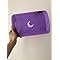 Brando Moon LED Rolling Tray with Grinder - Built in Herb Grinder LED Tray - Glow Light up Tray 7 Colors Rechargeable and Travel Friendly