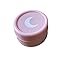 Brando Moon Silicone Wax Case White 5pcs - Round Wax Silicone Containers Non-stick Oil Jars - Multi-Use Storage Jars 5ml