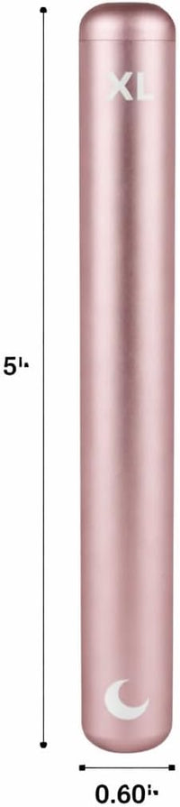 Large Metal Pill Tube Container – Durable Compact Pocket Pill Case 5” – Water-Resistant, Travel-Ready Design for Medications, Vitamins & Small Items – Lightweight Fits in Pocket
