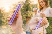 Large Metal Pill Tube Container – Durable Compact Pocket Pill Case 5” – Water-Resistant, Travel-Ready Design for Medications, Vitamins & Small Items – Lightweight Fits in Pocket