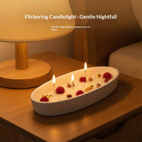 Plaster Boat-Shaped Aromatherapy Candle, view 6