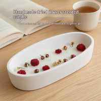 Plaster Boat-Shaped Aromatherapy Candle, view 3