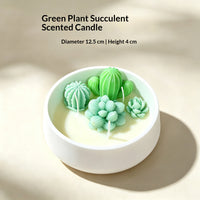 Home Bedroom Ambiance Scented Candle, Succulent Garden