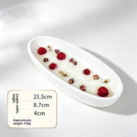 Plaster Boat-Shaped Aromatherapy Candle, view 5