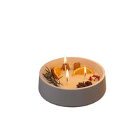 Cinnamon Dried Flower Handmade Aromatherapy Candle, view 3