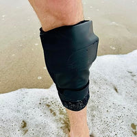 Peak Tide Protective Water Proof Surf Pouch - Triple Lock Bag (Black)