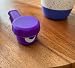 Pocket-Sized Capped Straw, Purple, Unbreakable, Reusable, Portable