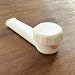 Pocket-Sized Capped Straw, White, Unbreakable, Reusable, Portable