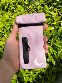 Brando Moon Pink Marble Lock Bag - Smell Proof Active Carbon - Air Tight Sealed Zippers