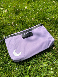 Brando Moon Pink Marble Lock Bag - Smell Proof Active Carbon - Air Tight Sealed Zippers