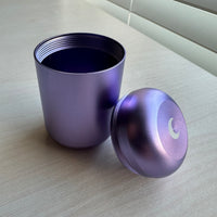 Travel Capsule Case - Airtight Storage Jar