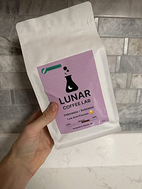 Lunar Coffee Lab Indonesia Low Acid Coffee - Specialty Medium Dark Roast - Wet Hulled Pour Over Coffee, Espresso, Cold Brew
