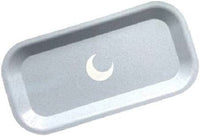 Brando Moon Small Tray - Lightweight Bio Tray - Made from Plants - Eco Friendly Low Carbon Kitchen Tool - Curved Edges and Smooth Surface - Travel Size 8 x 4.1 inches