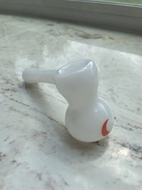 Brando Moon White Hammer Handpiece with Pink Moon