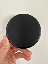 Brando Moon Small Round Metal Ashtray - Cute Ornament for Home, Office, Indoor Decor