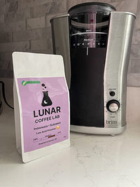 Lunar Coffee Lab Indonesia Low Acid Coffee - Specialty Medium Dark Roast - Wet Hulled Pour Over Coffee, Espresso, Cold Brew