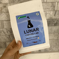 Lunar Coffee Lab Mexico Honey Process Medium Dark Roast Coffee - Rainforest Alliance Certified - Whole Bean (Mexico)
