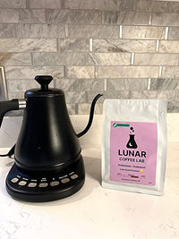 Lunar Coffee Lab Indonesia Low Acid Coffee - Specialty Medium Dark Roast - Wet Hulled Pour Over Coffee, Espresso, Cold Brew
