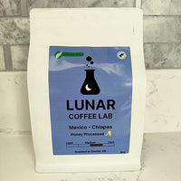 Lunar Coffee Lab Mexico Honey Process Medium Dark Roast Coffee - Rainforest Alliance Certified - Whole Bean (Mexico)