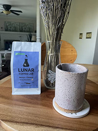 Lunar Coffee Lab Mexico Honey Process Medium Dark Roast Coffee - Rainforest Alliance Certified - Whole Bean (Mexico)