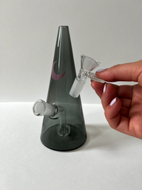 Triangle Bong - Elegant Small Travel Bong