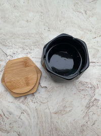 Large Round Ceramic Ashtray - Ornament for Home, Office, Indoor Decor - 4x4x2.5 inch