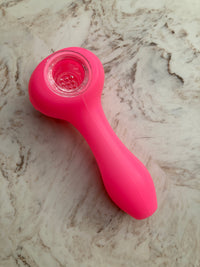 Unbreakable Silicone Pink Hand Piece