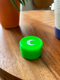 Silicone Wax Case Green 3pcs