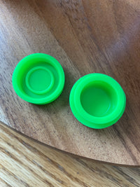Silicone Wax Case Green 3pcs