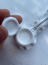 Brando Moon Silicone Textured Spoon Hand Piece