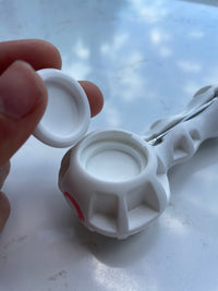 Brando Moon Silicone Textured Spoon Hand Piece