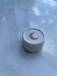 Brando Moon Silicone Wax Case White 5pcs - Round Wax Silicone Containers Non-stick Oil Jars - Multi-Use Storage Jars 5ml