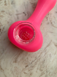 Unbreakable Silicone Pink Hand Piece