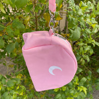 Brando Moon Smell Proof Makeup Bag with Moon - Carbon Neutralizing Fabric - Air Tight Zippers