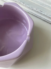 Large Round Ceramic Ashtray - Ornament for Home, Office, Indoor Decor - 4x4x2.5 inch
