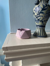 Large Round Ceramic Ashtray - Ornament for Home, Office, Indoor Decor - 4x4x2.5 inch