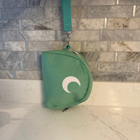 Brando Moon Smell Proof Makeup Bag with Moon - Carbon Neutralizing Fabric - Air Tight Zippers