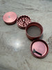 4 compartment grinder pink