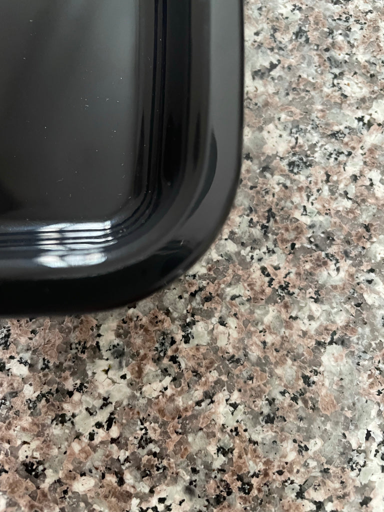 LED rolling tray black