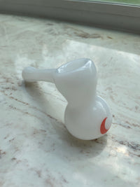 Mini White Hammer Bubbler