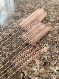 Straw cleaner pink
