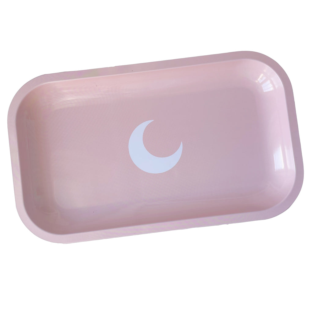 Rolling Tray Metal pink