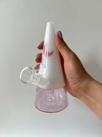 Triangle Bong - Elegant Small Travel Bong