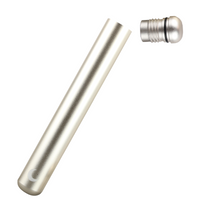 Brando Moon Metal Doob Tube Smell Proof - 4.5 inch XL Doob Tube for Smoke Weed - Airtight Water Proof and Smell Proof - Perfect for Pocket