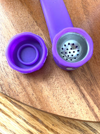 Brando Moon Capped Silicone Spoon Hand Piece (Straw Piece)