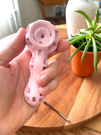 Brando Moon Silicone Textured Spoon Hand Piece