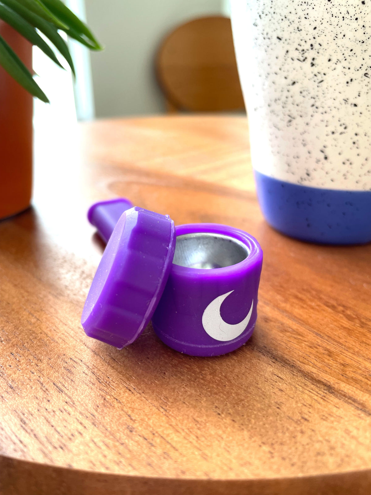 Brando Moon Capped Silicone Spoon Hand Piece (Straw Piece)